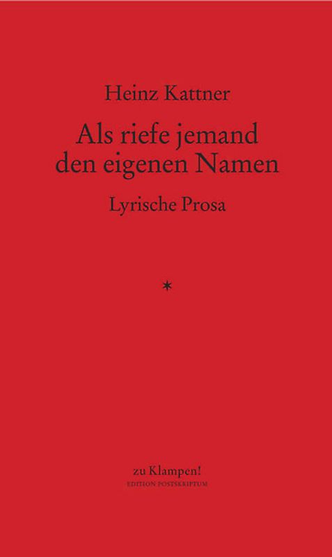 Als riefe jemand den eigenen Namen