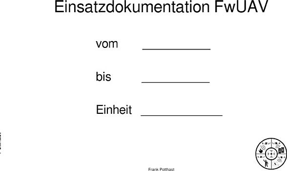 Einsatzdokumentation FwUAV