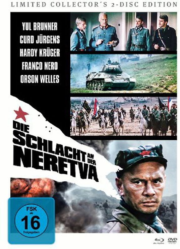 Die Schlacht an der Neretva [Limited Collector's Edition, inkl. DVD] Blu-ray Disc