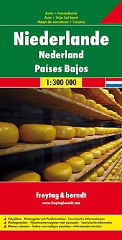 freytag & berndt Straßenkarte Niederlande 1:300.000