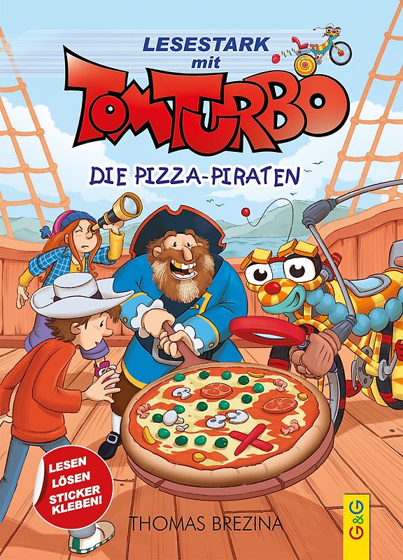 Tom Turbo – Lesestark – Die Pizza-Piraten