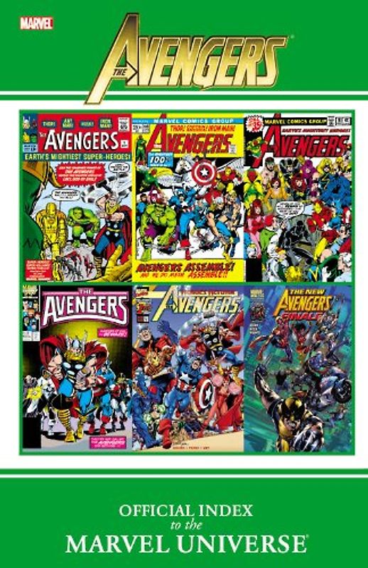 Avengers: Official Index to the Marvel Universe - Marvel Comics
