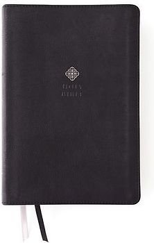 Niv, Men's Devotional Bible (by Men, for Men), Large Print, Leathersoft, Black, Comfort Print