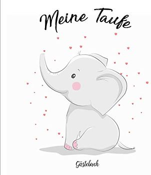 Meine Taufe Gästebuch: Erinnerungsalbum | Taufbuch | Erinnerungsbuch | Deko Taufe | Taufgeschenk