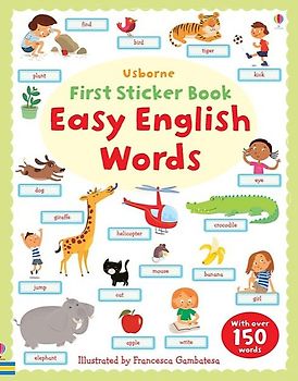 First Sticker Book: Easy English Words