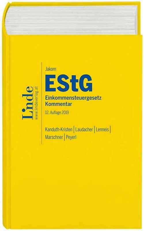 Jakom EStG | Einkommensteuergesetz 2019