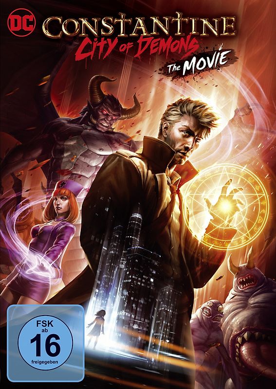 Constantine: City of Demons - The Movie DVD