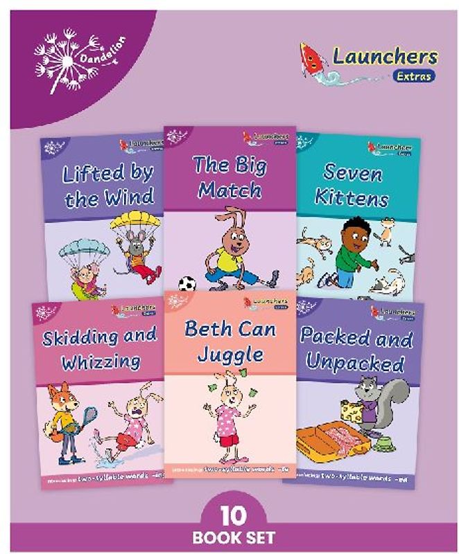 Phonic Books Dandelion Launchers Extras Stages 16-20