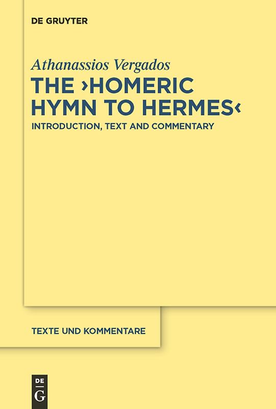 The "Homeric Hymn to Hermes"