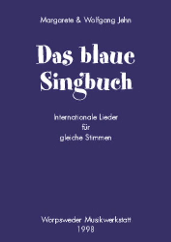 Das blaue Singbuch