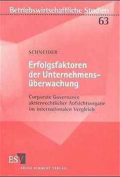 Erfolgsfaktoren der Unternehmensüberwachung