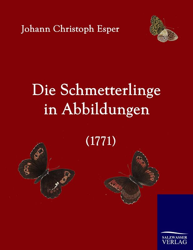 Die Schmetterlinge in Abbildungen (1771)