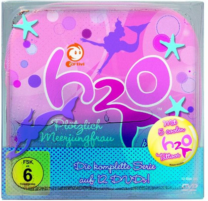 H2O - Plötzlich Meerjungfrau Season  1-3 [Die komplette Serie auf 12 DVDs] DVD