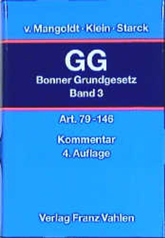 Das Bonner Grundgesetz