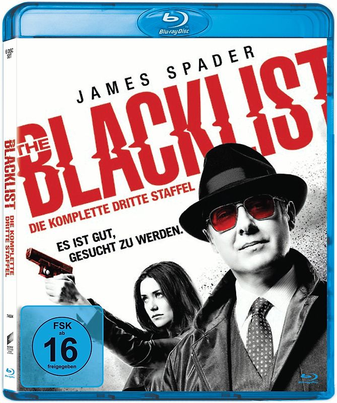 The Blacklist - Die komplette dritte Staffel [6 Discs] Blu-ray Disc