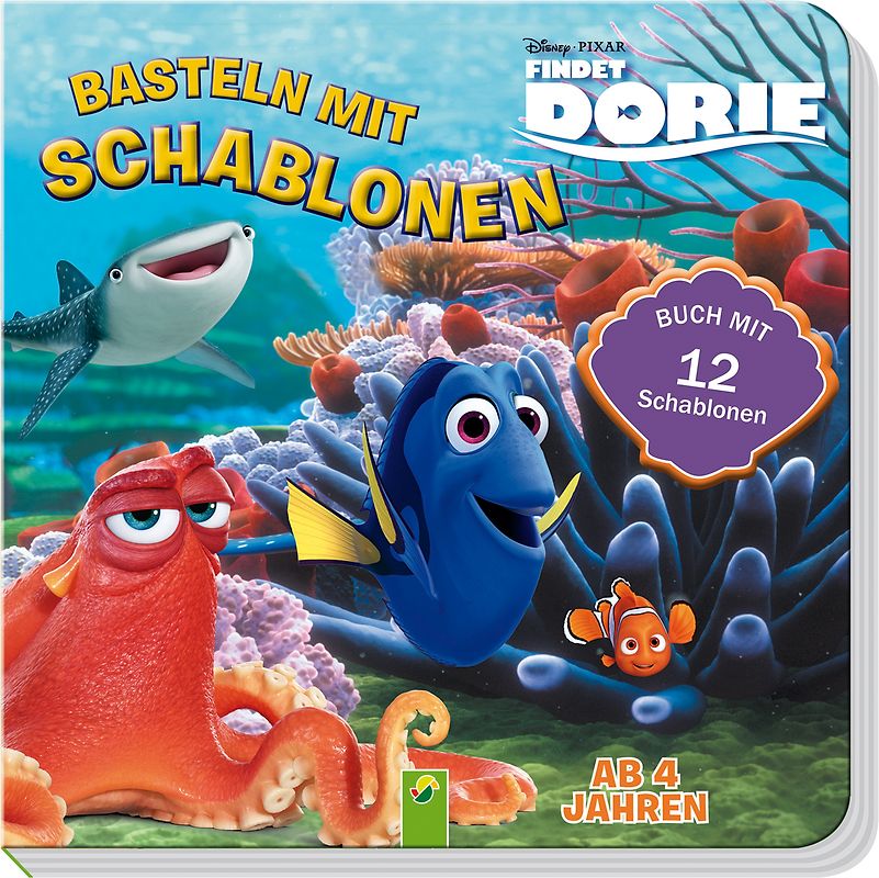 Findet Dorie - Basteln mit Schablonen