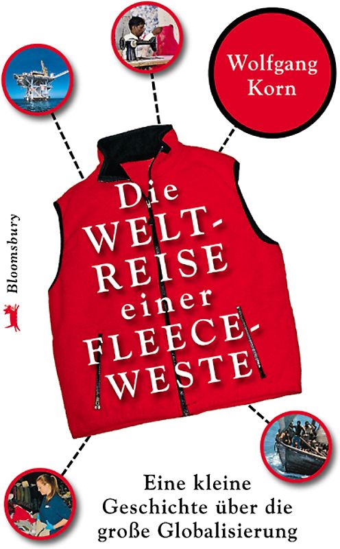 Meine rote Fleeceweste