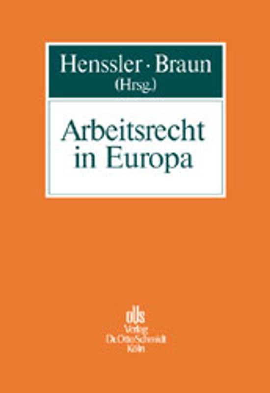 Arbeitsrecht in Europa