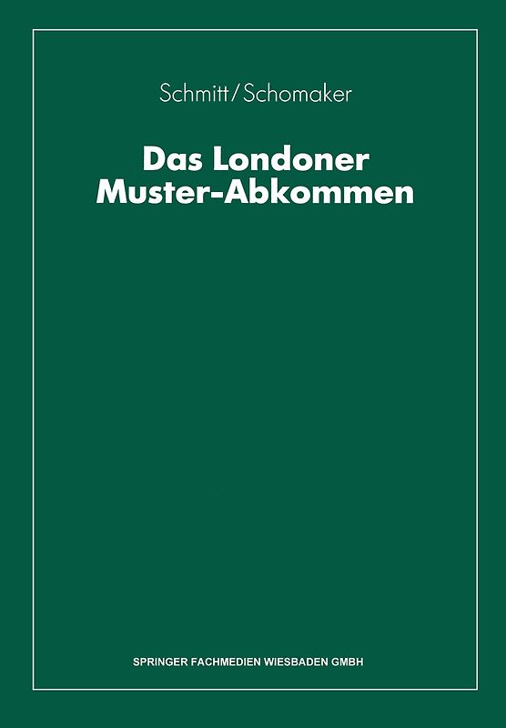 Das Londoner Muster-Abkommen