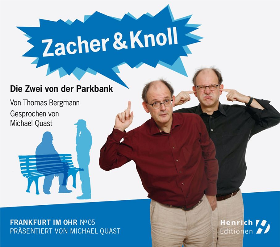 Zacher & Knoll. Die Zwei von der Parkbank