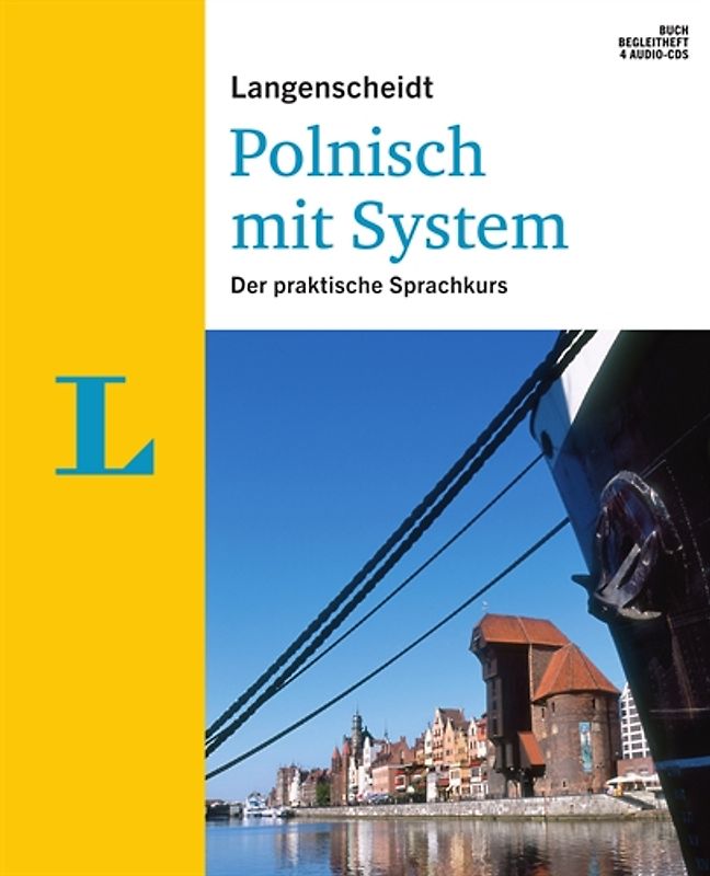 Langenscheidt Polnisch mit System - Set aus Buch, Begleitheft, 4 Audio-CDs
