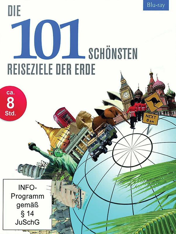 Die 101 schönsten Reiseziele der Erde Blu-ray Disc