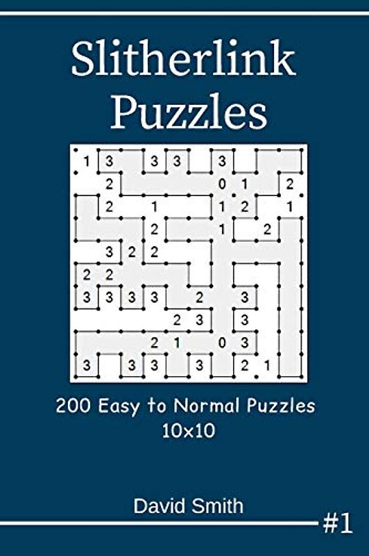 Slitherlink Puzzles - 200 Easy to Normal Puzzles 10x10 vol.1
