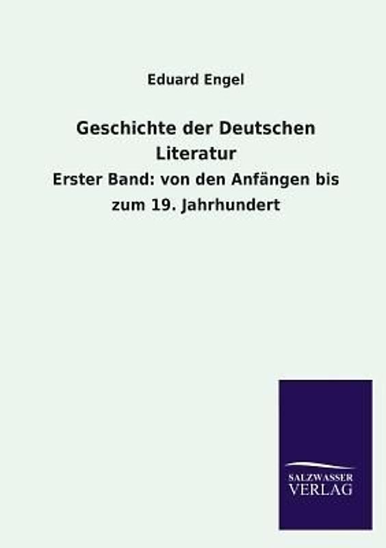 Geschichte der Deutschen Literatur