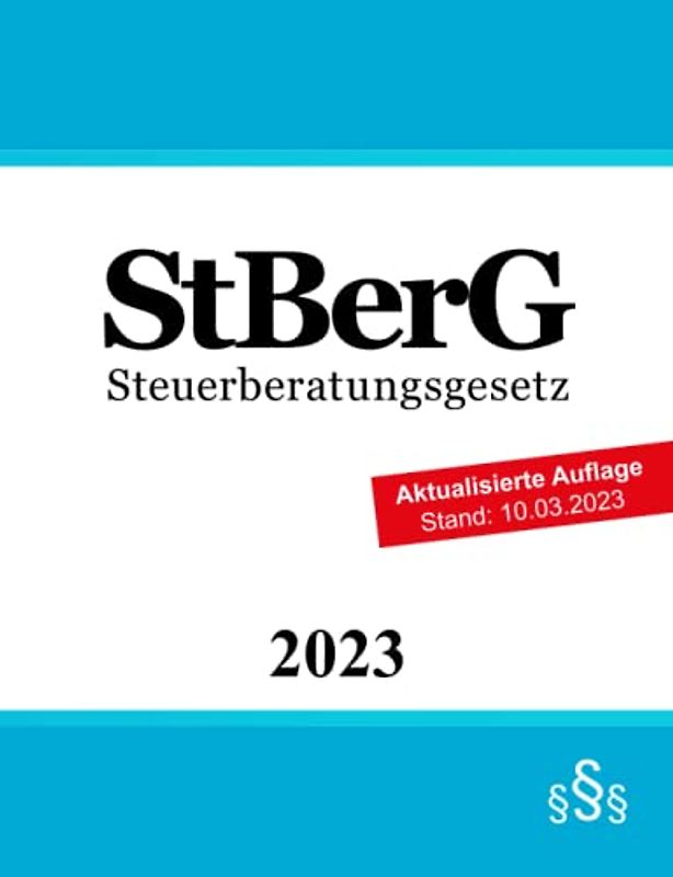 Steuerberatungsgesetz - StBerG
