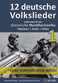 Harmonica Songbooks / 12 deutsche Volkslieder - Teil 1