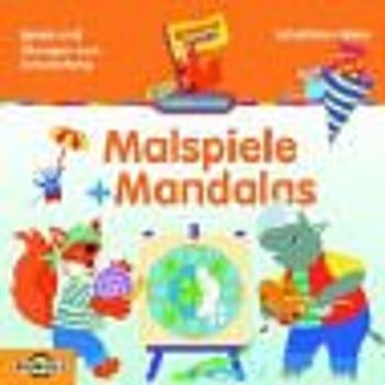 Schultüten-Minis - Malspiele und Mandalas