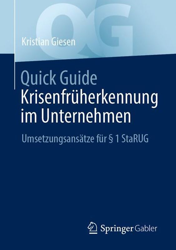 Quick Guide Krisenfrüherkennung im Unternehmen