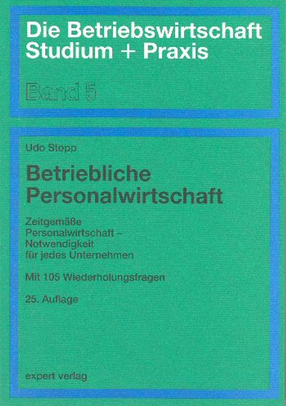 Betriebliche Personalwirtschaft