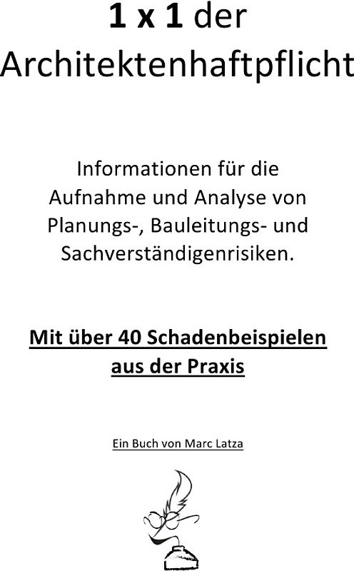1x1 der Architektenhaftpflicht