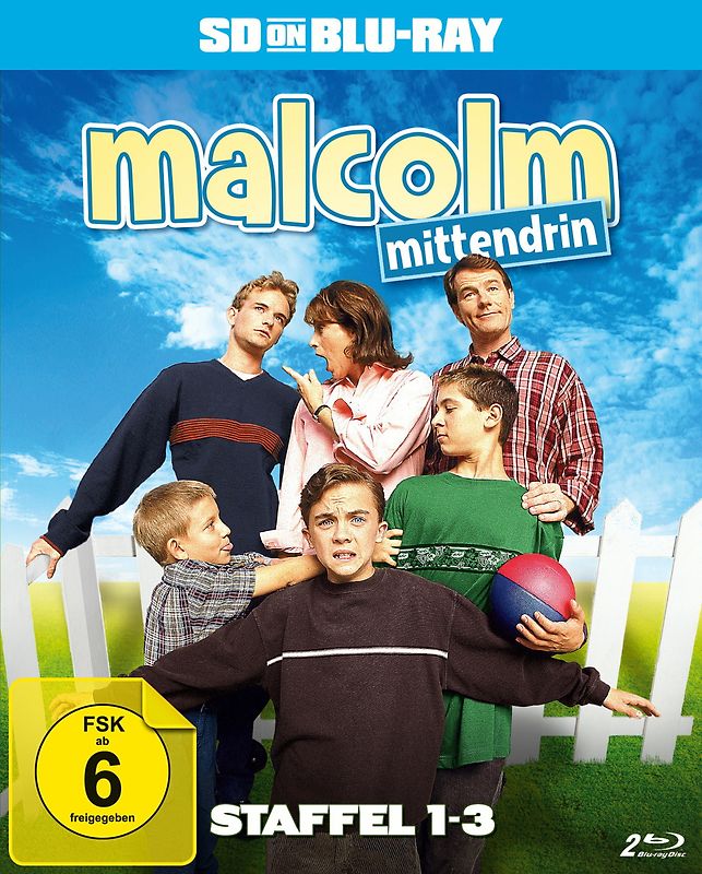 Malcolm mittendrin - Staffel 1-3 [SD on Blu-ray, 2 Discs] Blu-ray Disc