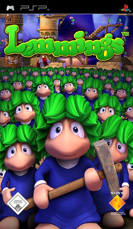 Lemmings PlayStation Portable