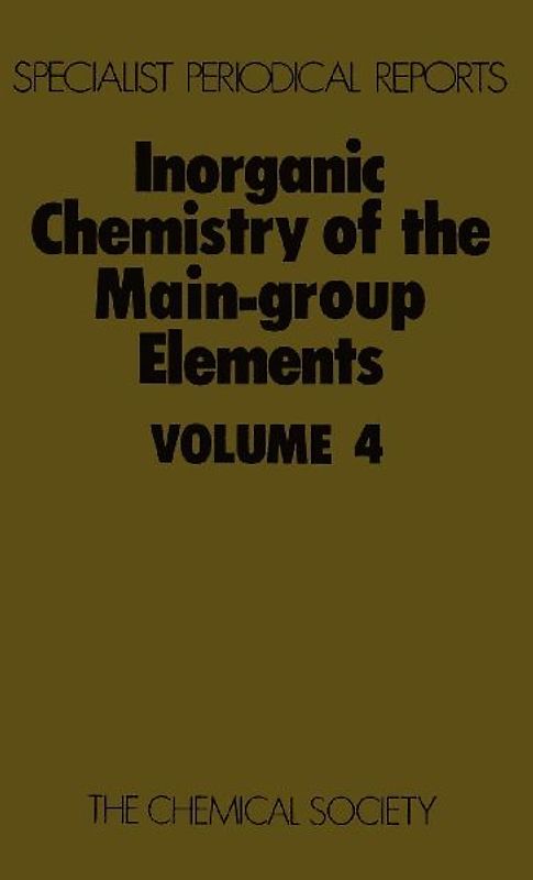 Inorganic Chemistry of the Main-Group Elements