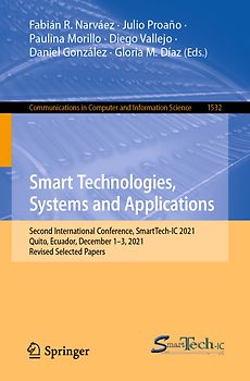 Smart Technologies, Systems and Applications