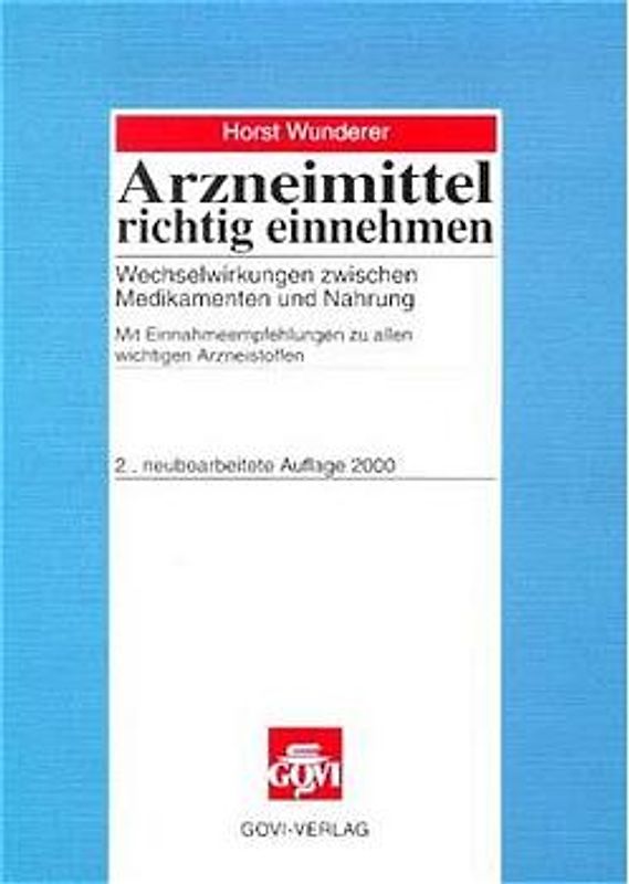 Arzneimittel richtig einnehmen