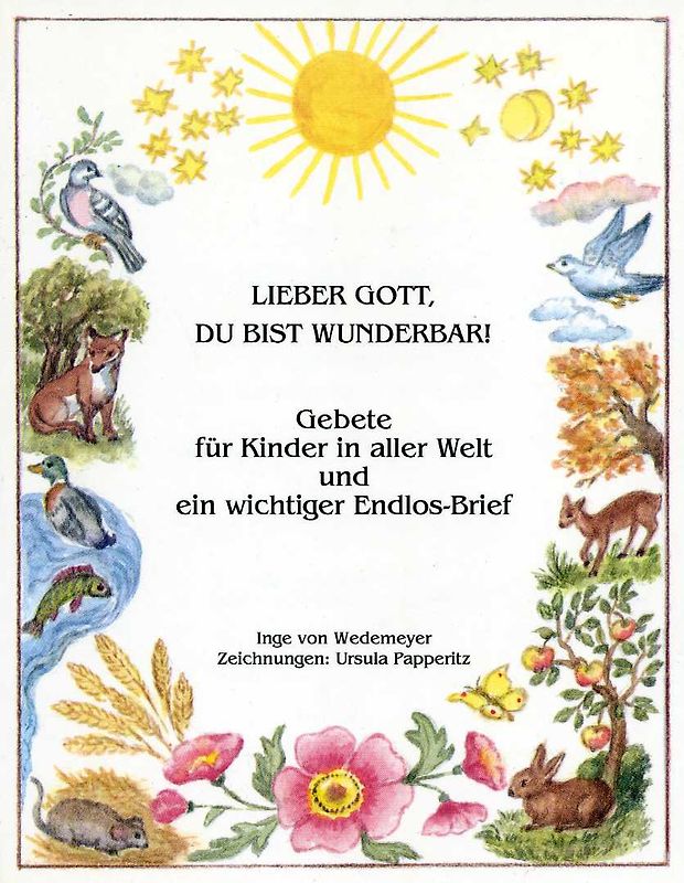 Gebete für Kinder in aller Welt - Lieber Gott, Du bist wunderbar!