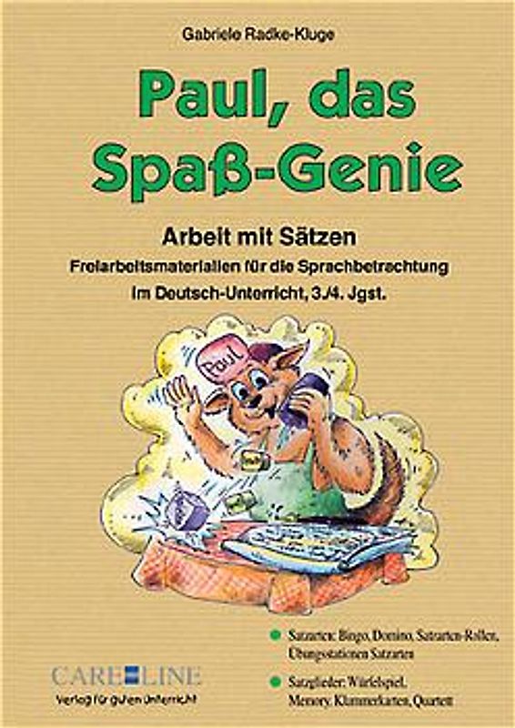 Paul, das Spaß-Genie - Arbeit mit Sätzen 3/4