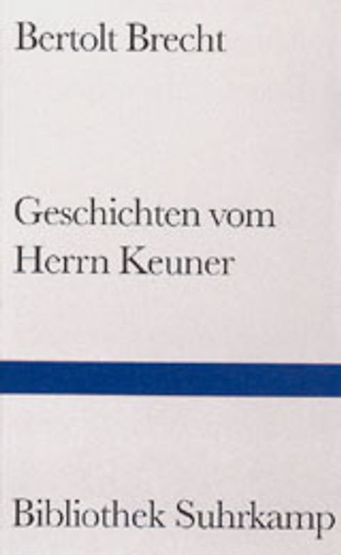 Geschichten vom Herrn Keuner