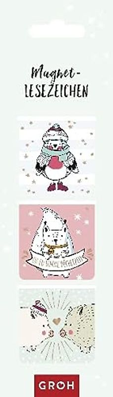 Magnetlesezeichen Oh du schöne Bücherzeit