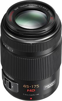Panasonic Lumix G X VARIO 45-175 mm F4.0-5.6 PZ 46 mm (Montura Micro Four Thirds) negro