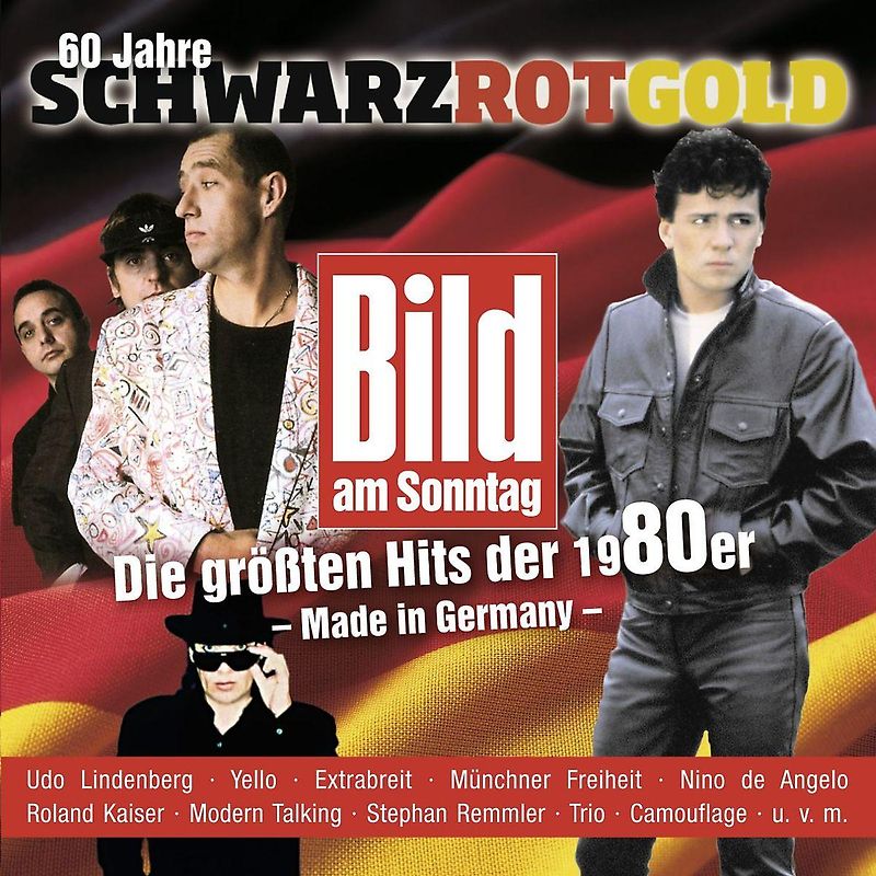 Various - 60 Jahre Schwarz Rot Gold 1980-1989