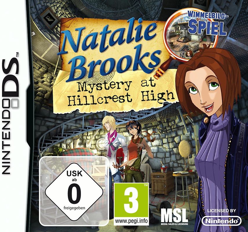 Natalie Brooks: Mystery at Hillcrest High Nintendo DS