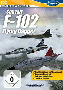 FSX AddOn: Convair F-102 Delta Dagger PC Spiele