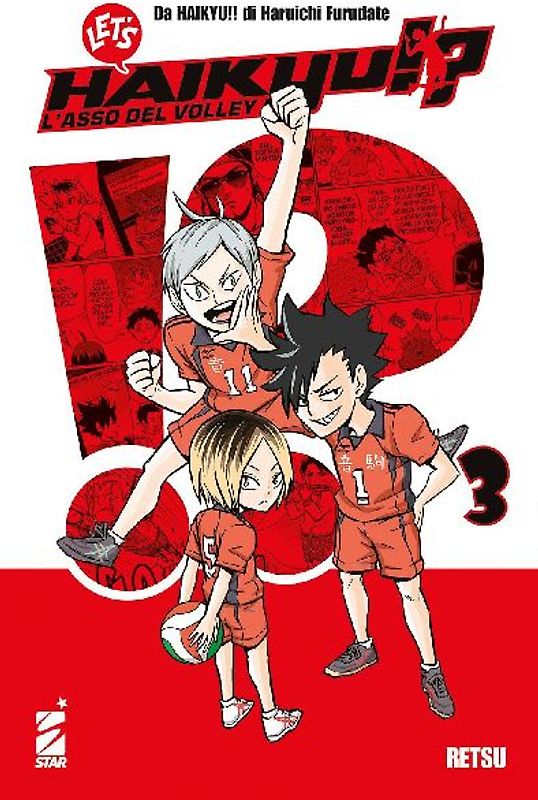 Let's haikyu!? L'asso del volley. Vol. 3