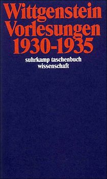 Vorlesungen 1930–1935