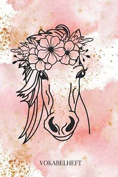 Vokabelheft: Vokabelheft Pferd, 60 Seiten mit je 3 Spalten, A5